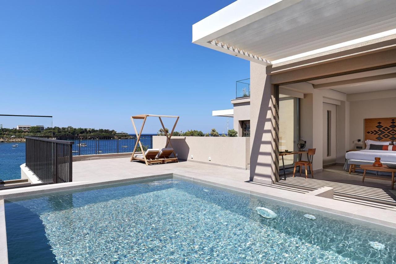 Castello Infinity Suites - Adults Only Agia Pelagia Dış mekan fotoğraf