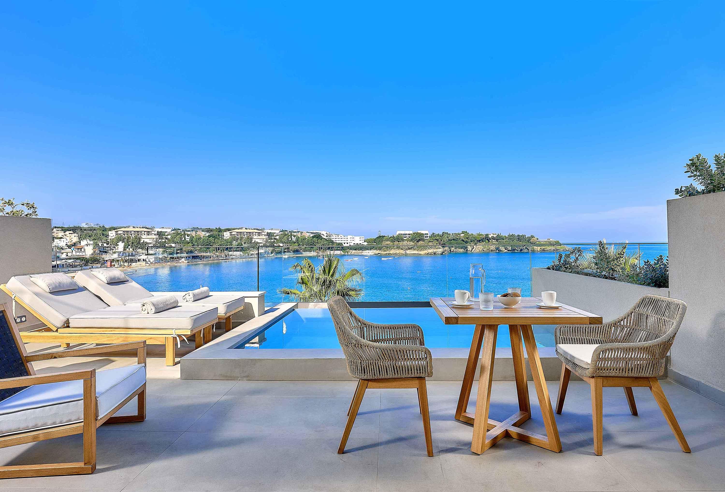 Castello Infinity Suites - Adults Only Agia Pelagia Dış mekan fotoğraf