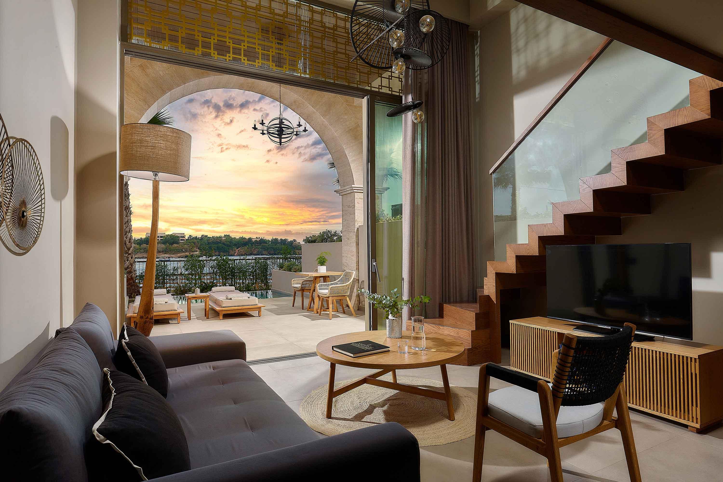 Castello Infinity Suites - Adults Only Agia Pelagia Dış mekan fotoğraf