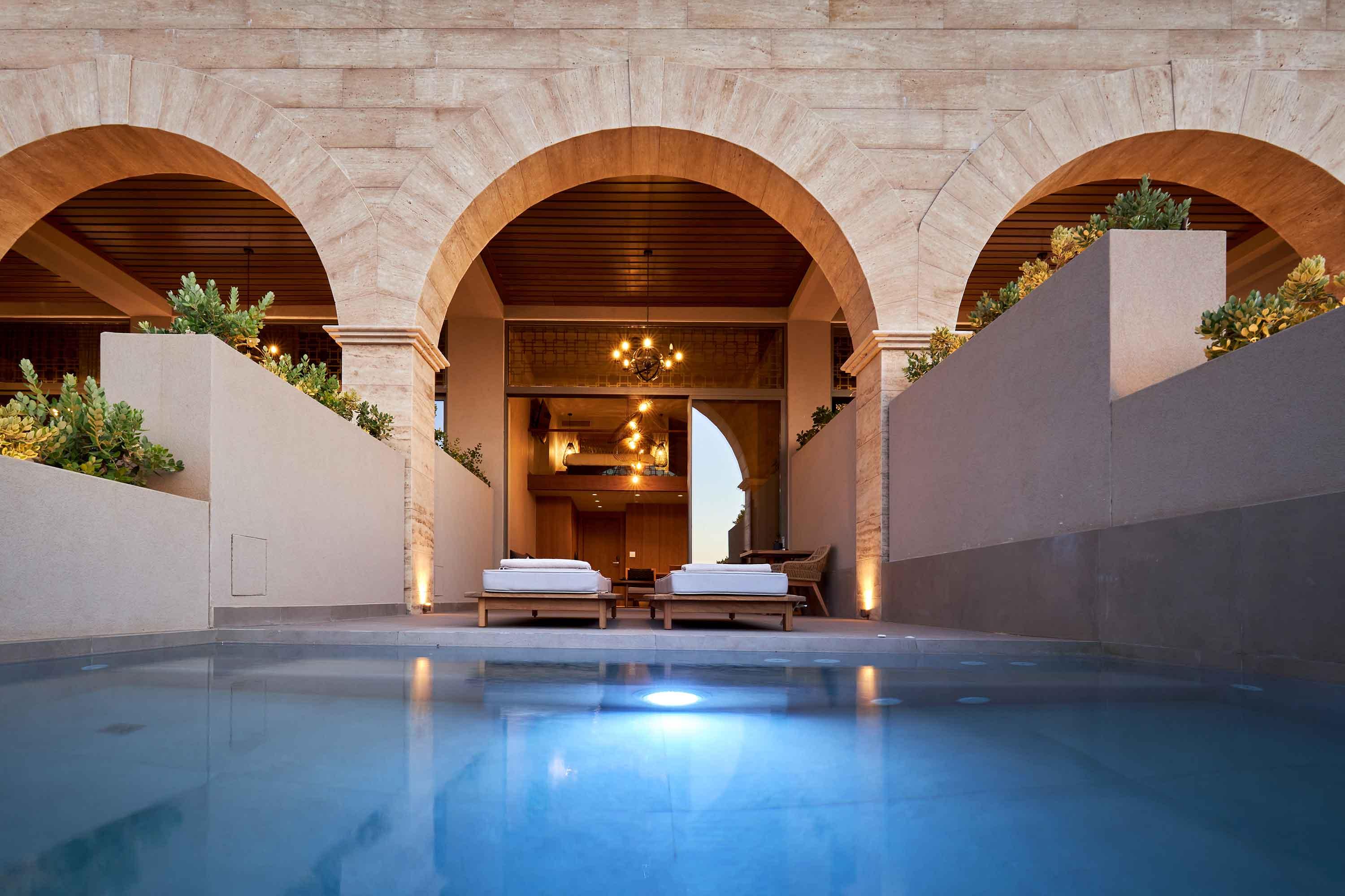 Castello Infinity Suites - Adults Only Agia Pelagia Dış mekan fotoğraf