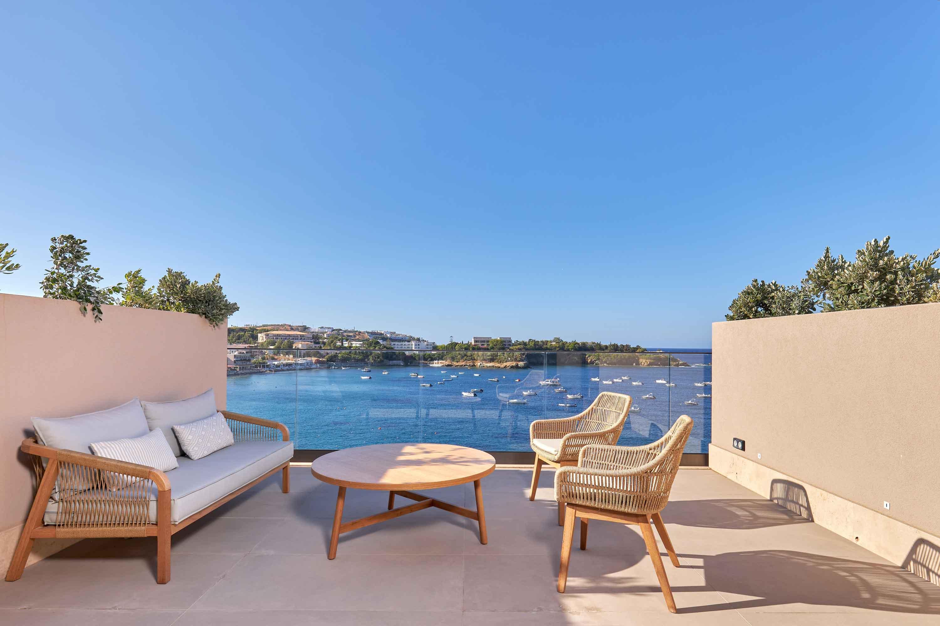 Castello Infinity Suites - Adults Only Agia Pelagia Dış mekan fotoğraf