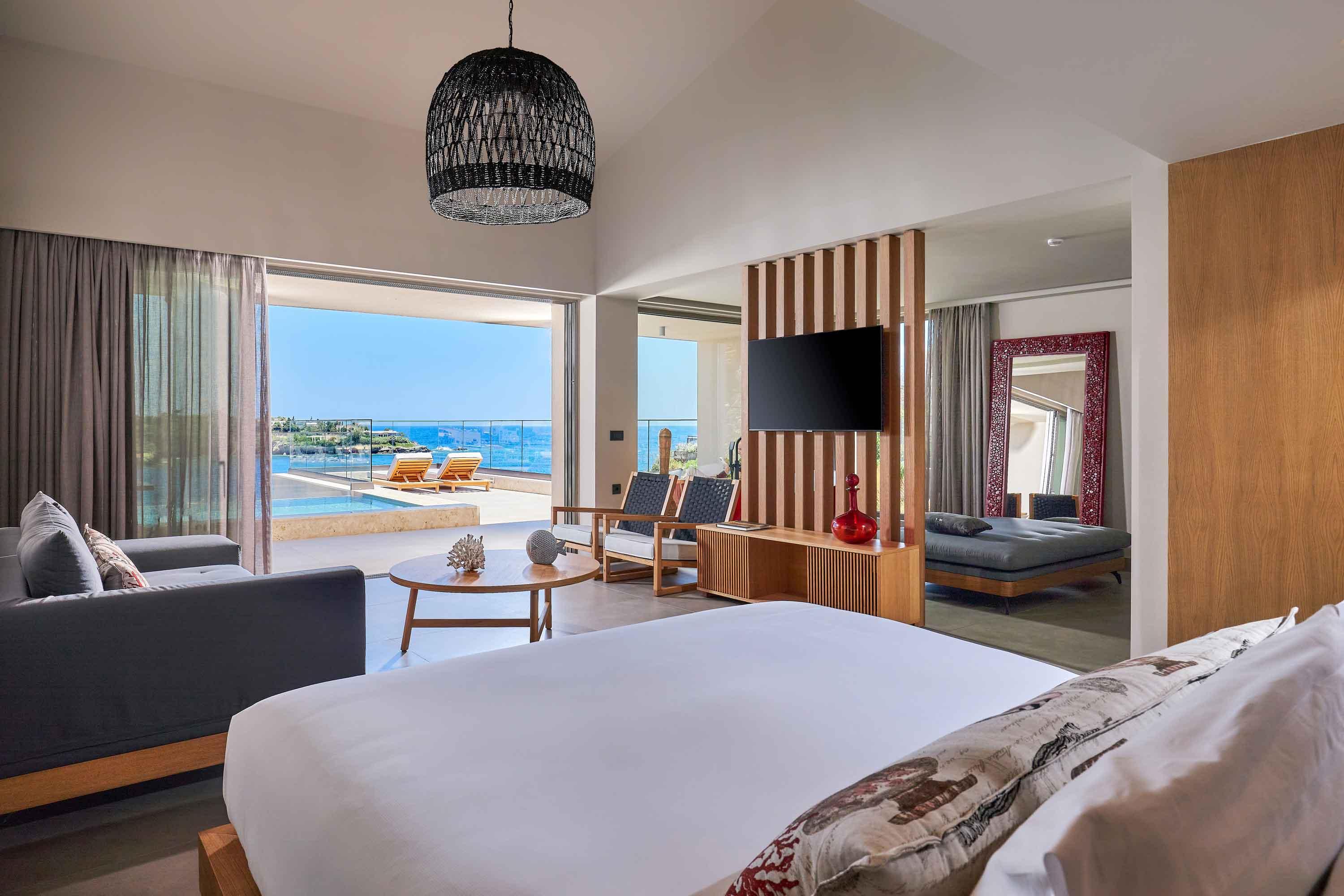 Castello Infinity Suites - Adults Only Agia Pelagia Dış mekan fotoğraf