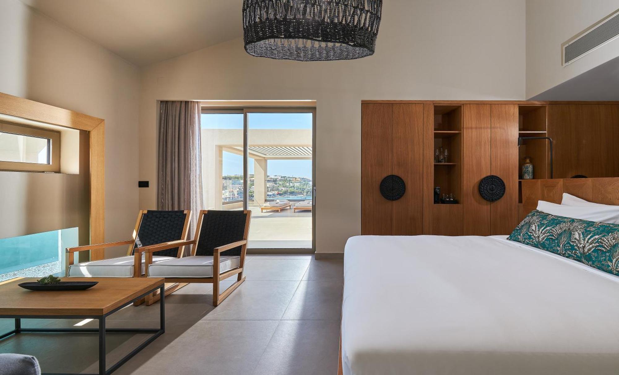 Castello Infinity Suites - Adults Only Agia Pelagia Dış mekan fotoğraf