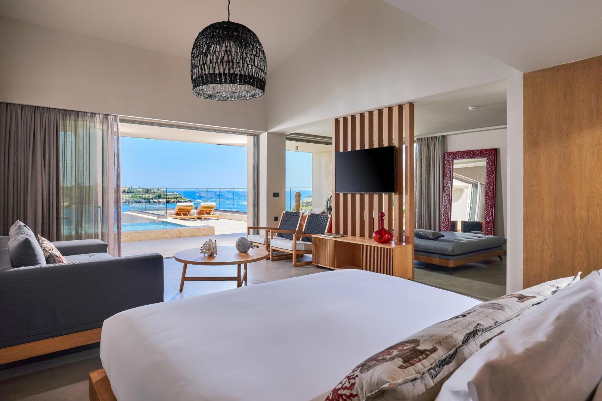 Castello Infinity Suites - Adults Only Agia Pelagia Dış mekan fotoğraf