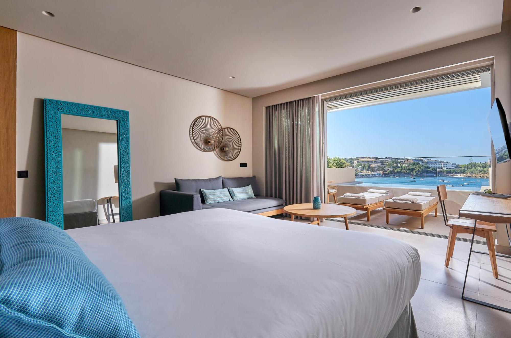 Castello Infinity Suites - Adults Only Agia Pelagia Dış mekan fotoğraf