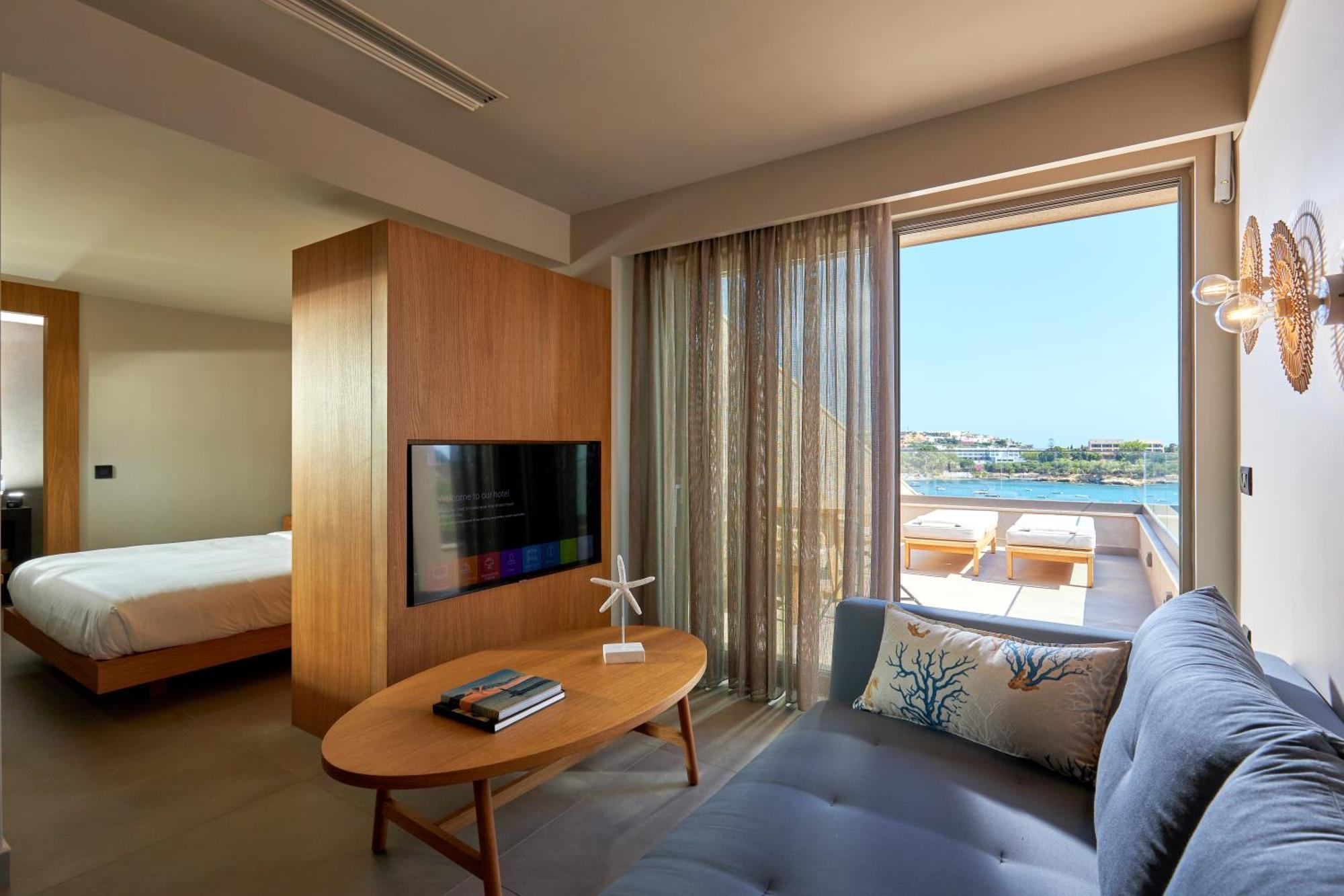 Castello Infinity Suites - Adults Only Agia Pelagia Dış mekan fotoğraf
